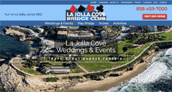 Desktop Screenshot of lajollacovebridgeclub.org